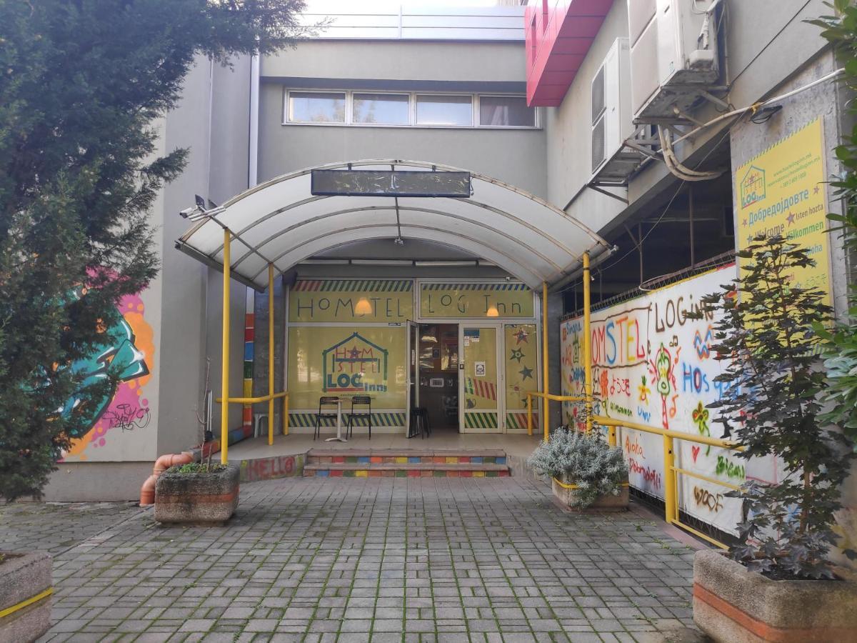 Hostel Log Inn Скопье Экстерьер фото